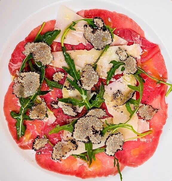 Carpaccio truffe - Menu item