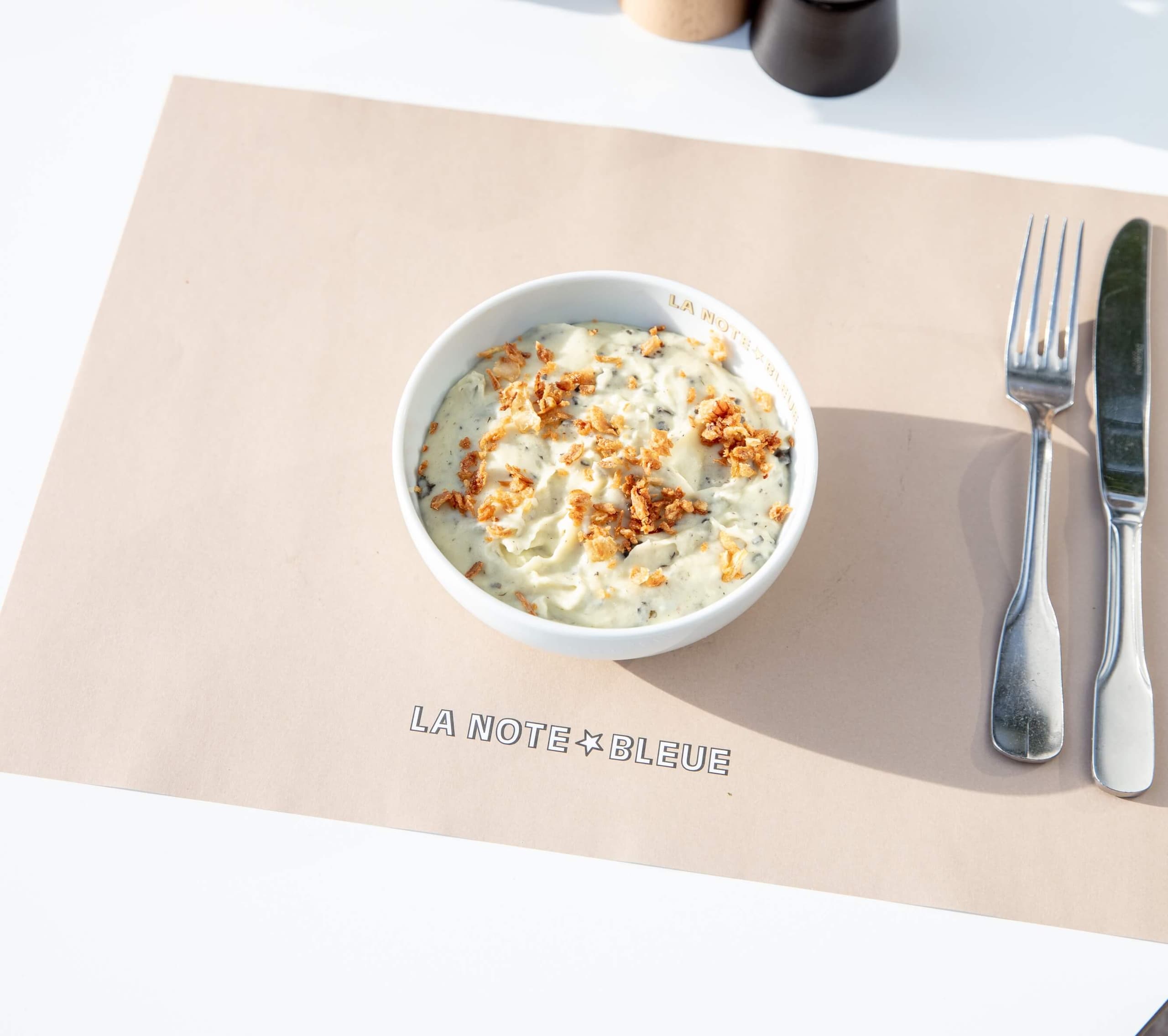 Purée de pommes de terre truffée - Menu item