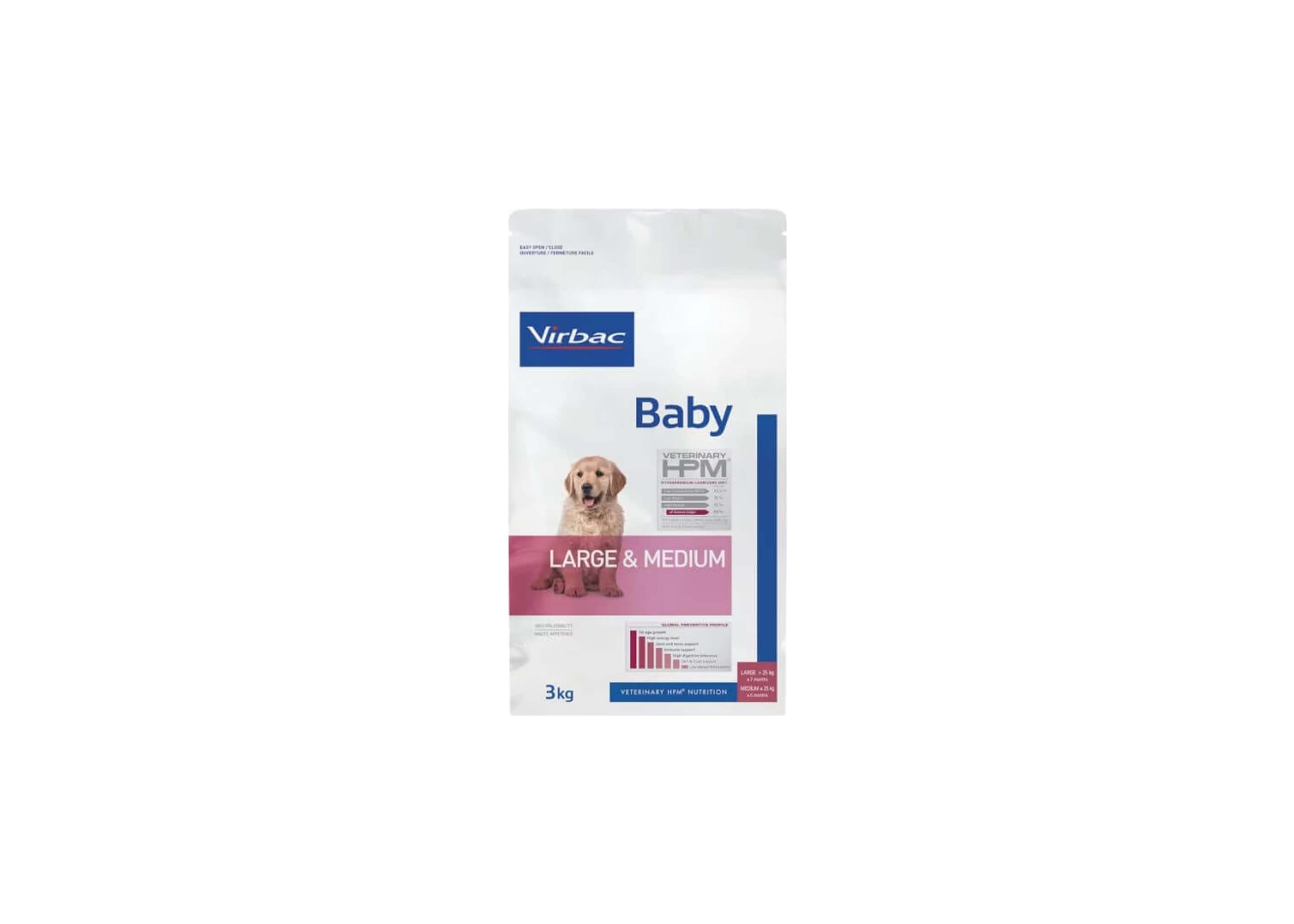 3kg Virbac - Baby Large & Medium - Menu item