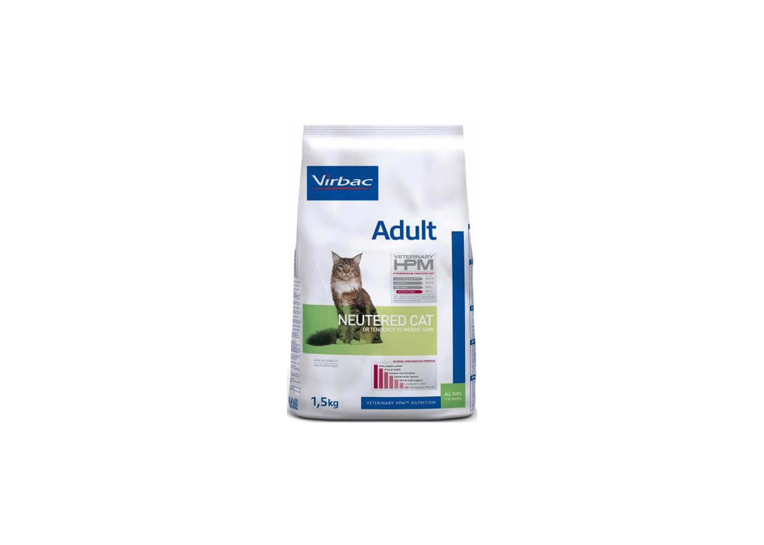 1,5kg Virbac - Neutered - Menu item