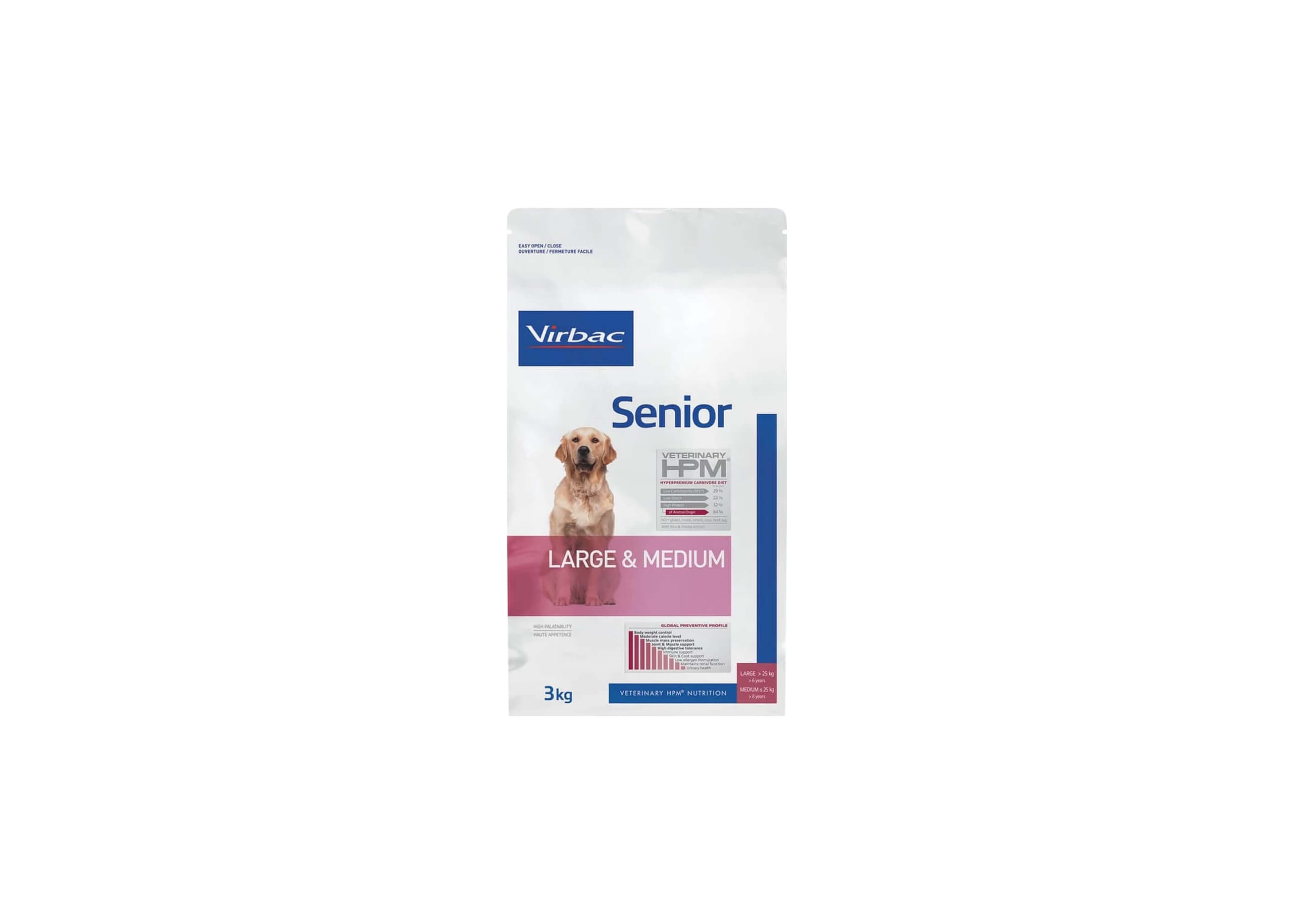3kg Virbac - Senior Neutered Large & Medium - Menu item