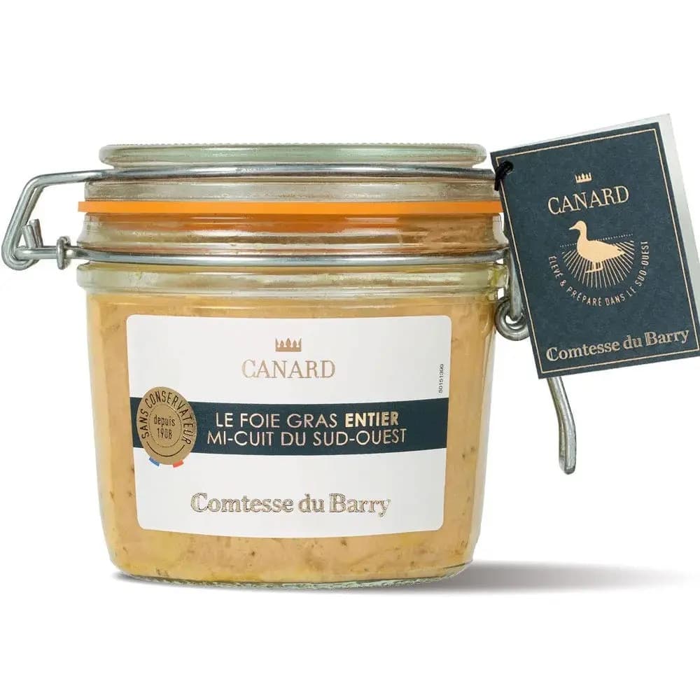 Foie Gras de Canard Entier mi-cuit en Bocal 300G - Menu item