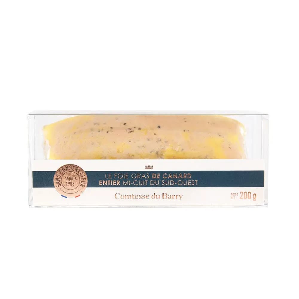 Foie Gras de Canard entier Origine Sud-ouest mi-cuit 200G (Sous Vide) - Menu item