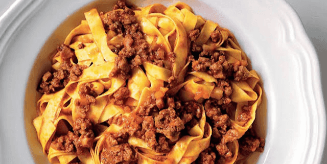Tagliatelle Bolognaise - Menu item