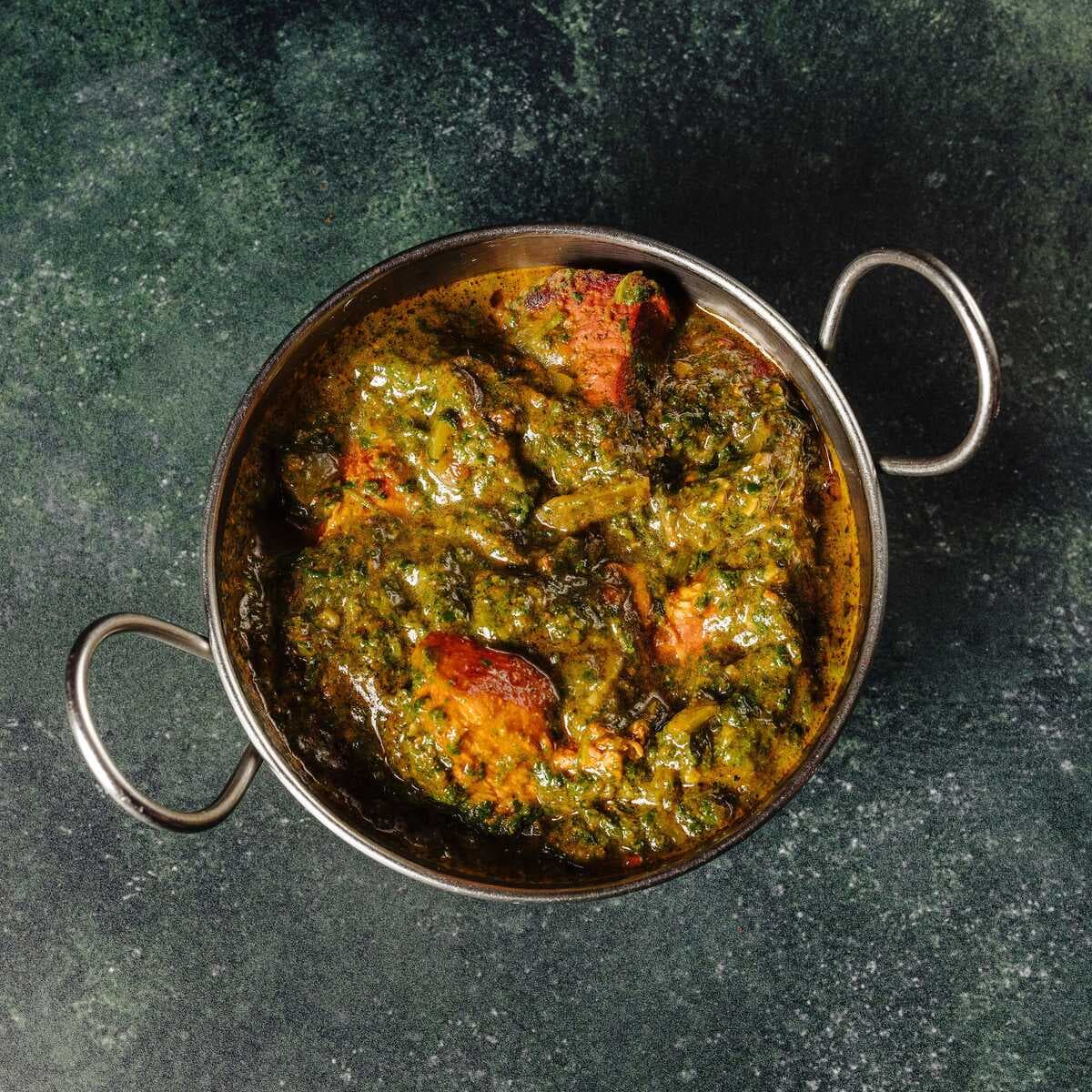 Chicken saag - Menu item