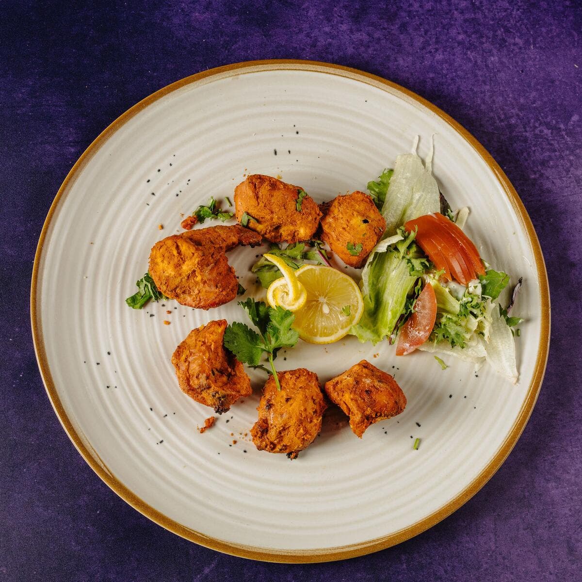 Chicken tikka, 6 pieces - Menu item