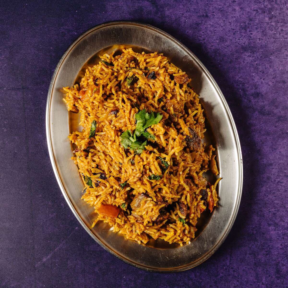 Lamb biryani - Menu item