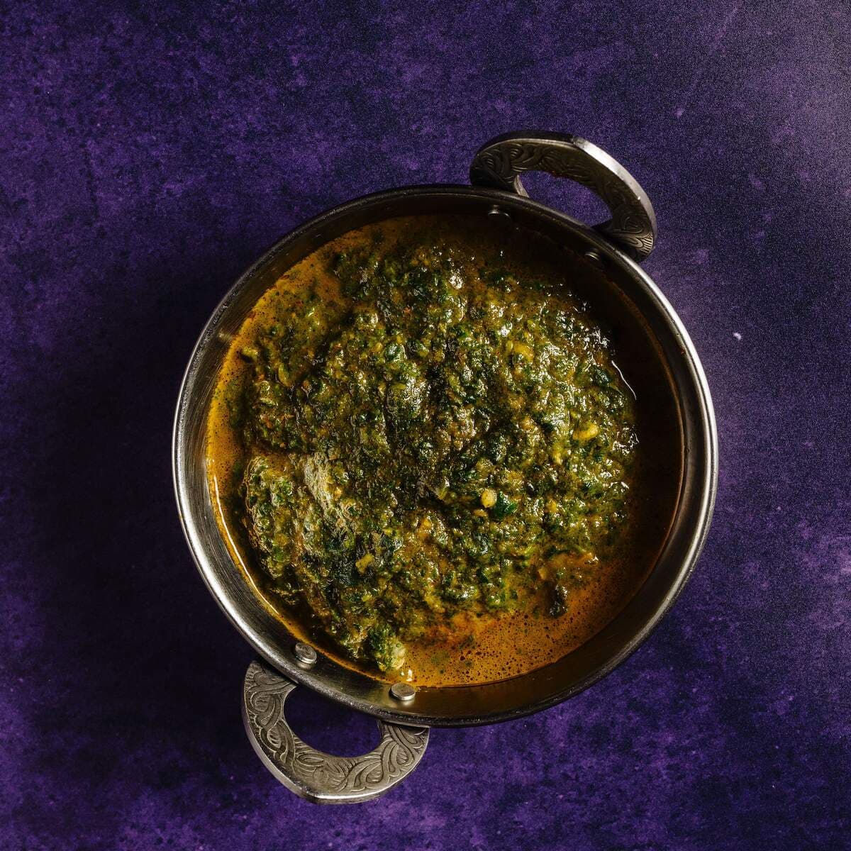 Lamb saag - Menu item