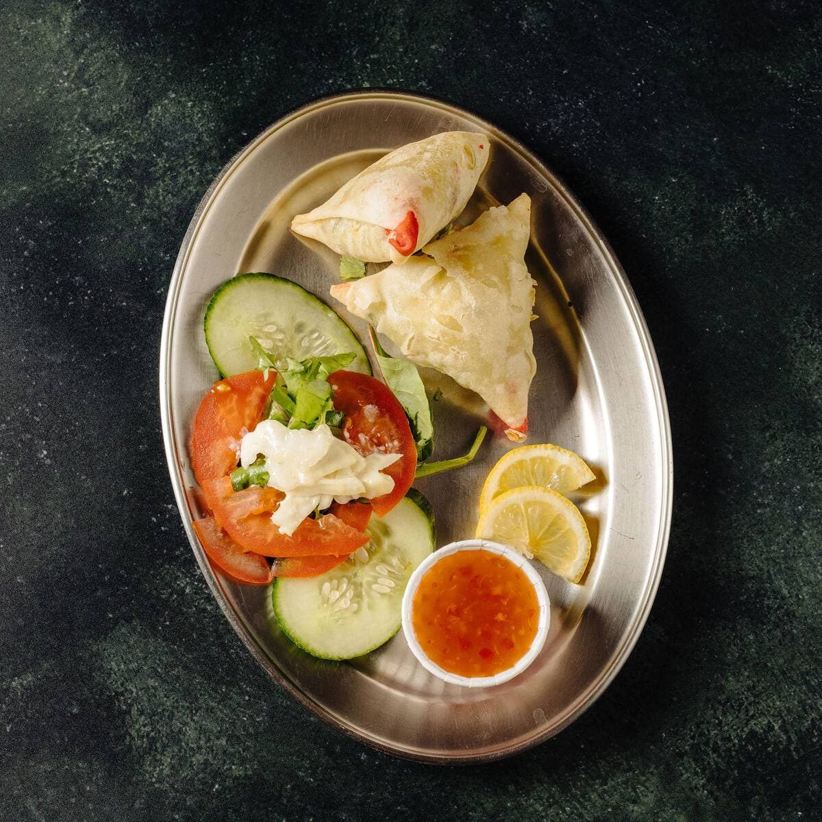 Lamb samosas, 2 pieces - Menu item