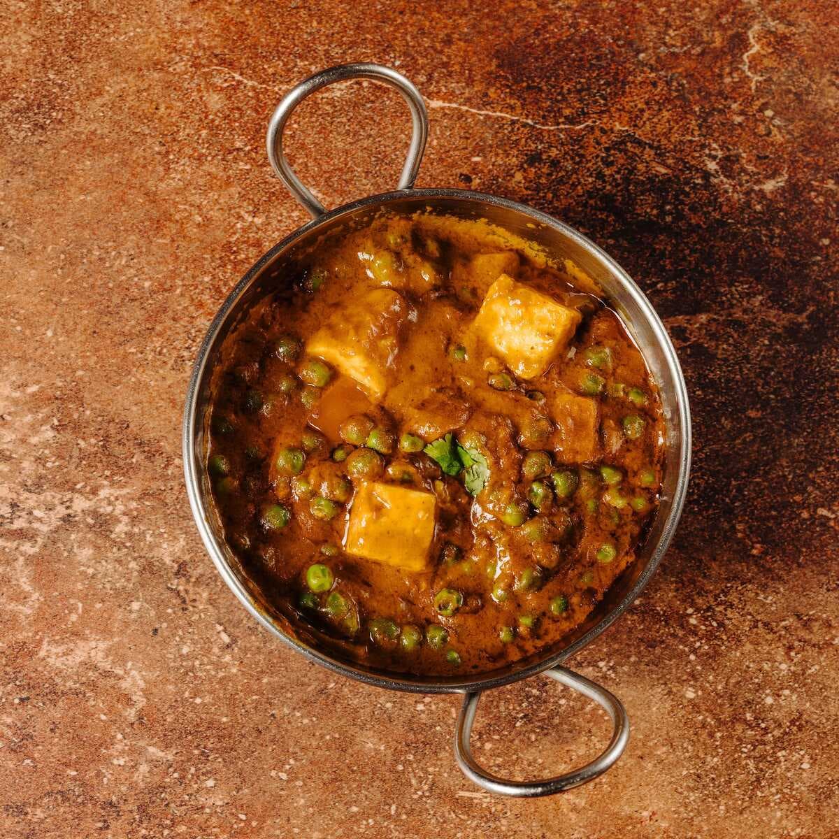 Mattar paneer - Menu item