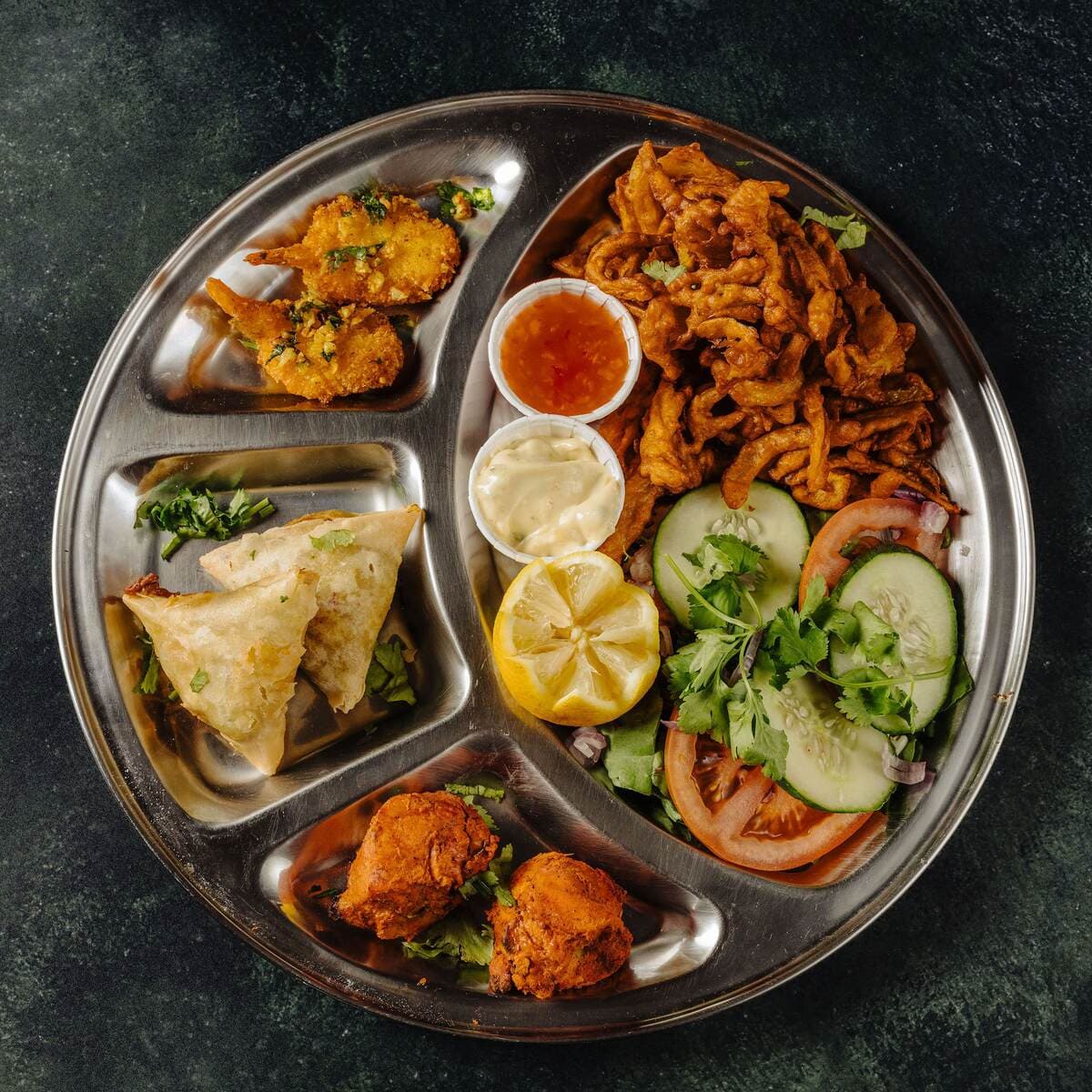 Mixed starter platter for two - Menu item