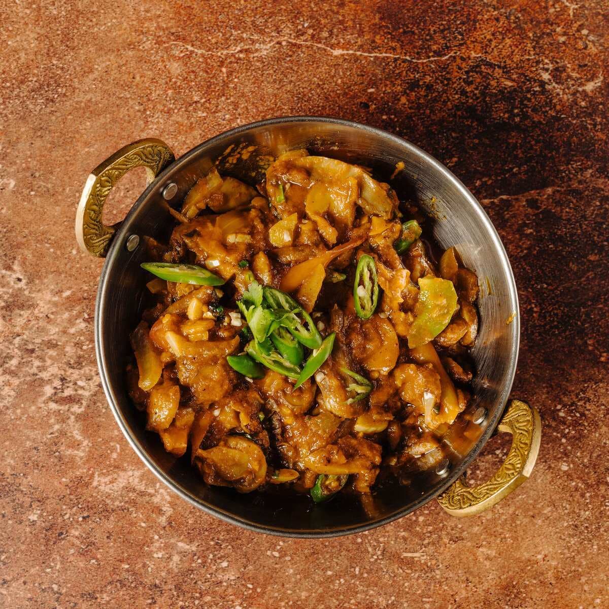 Mushroom bhaji - Menu item