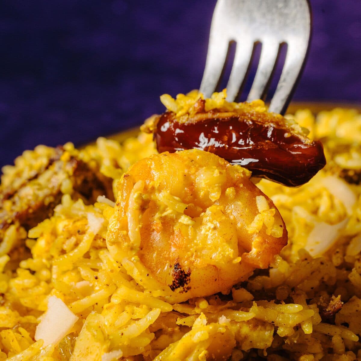 Prawn biryani - Menu item