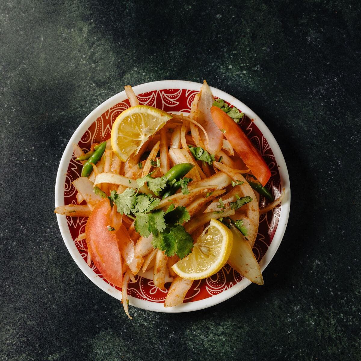 Spiced onion relish - Menu item
