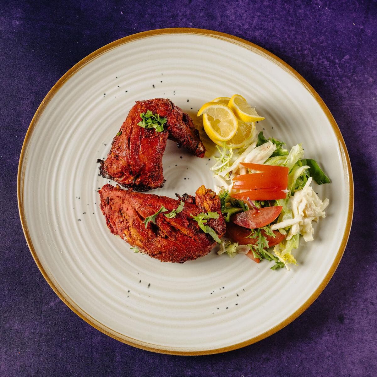 Tandoori chicken, 2 pieces - Menu item